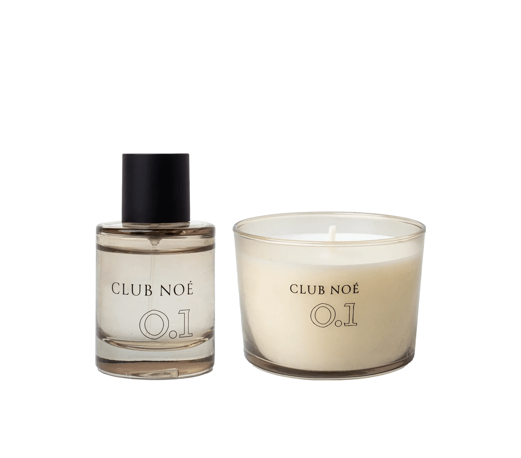 0.1 Soul Set bestehend aus 0.1 Duftkerze und 0.1 Eau de Parfum, von Club Noe