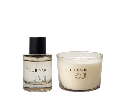 0.1 Soul Set bestehend aus 0.1 Duftkerze und 0.1 Eau de Parfum, von Club Noe