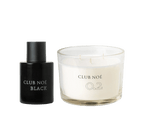 Clean Spirit Set bestehend aus der 0.2 Duftkerze und dem Black Parfum, von Club Noe
