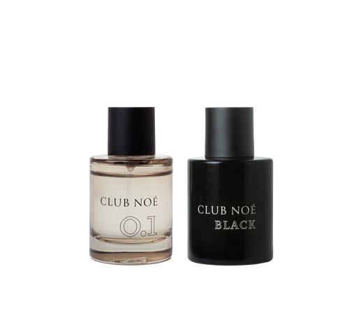 Deep Harmony Set bestehend aus dem 0.1 Parfum und dem Black Parfum, von Club Noe