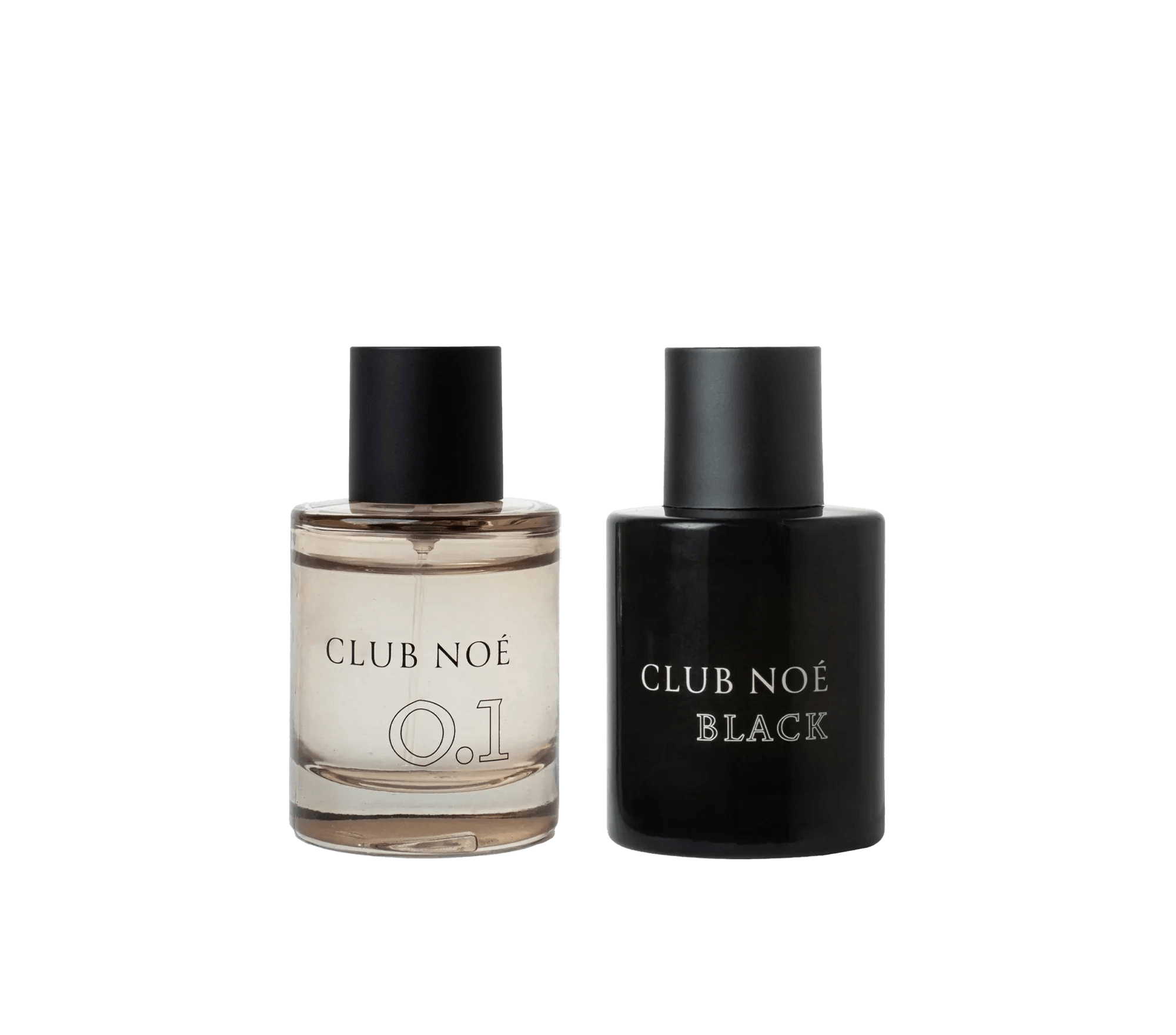 Deep Harmony Set bestehend aus dem 0.1 Parfum und dem Black Parfum, von Club Noe