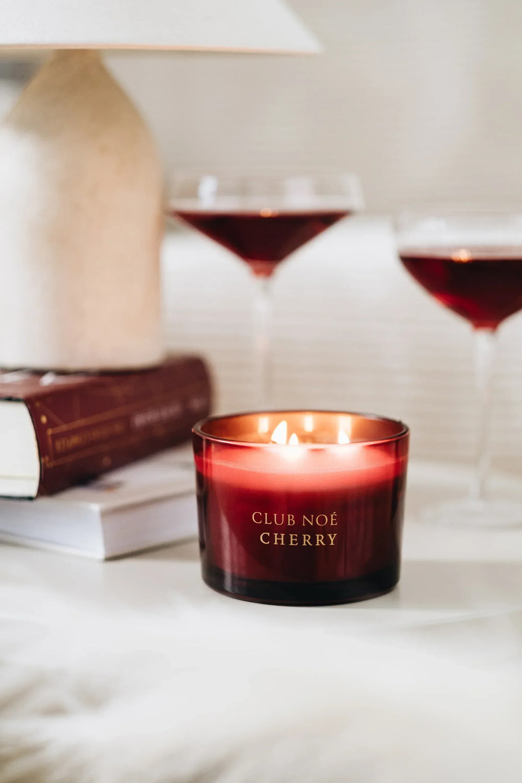 Cherry Große Duftkerze