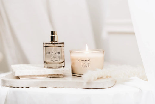 0.1 Soul Set bestehend aus 0.1 Duftkerze und 0.1 Eau de Parfum, von Club Noe