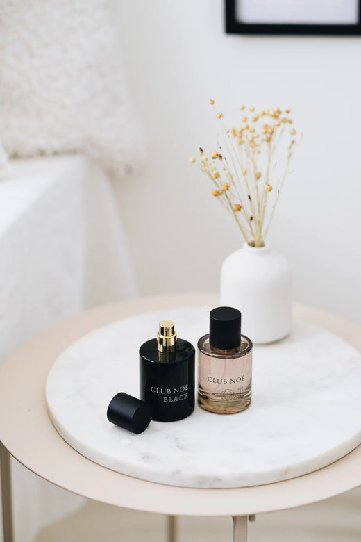 Deep Harmony Set bestehend aus dem 0.1 Parfum und dem Black Parfum, von Club Noe