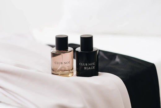 Deep Harmony Set bestehend aus dem 0.1 Parfum und dem Black Parfum, von Club Noe