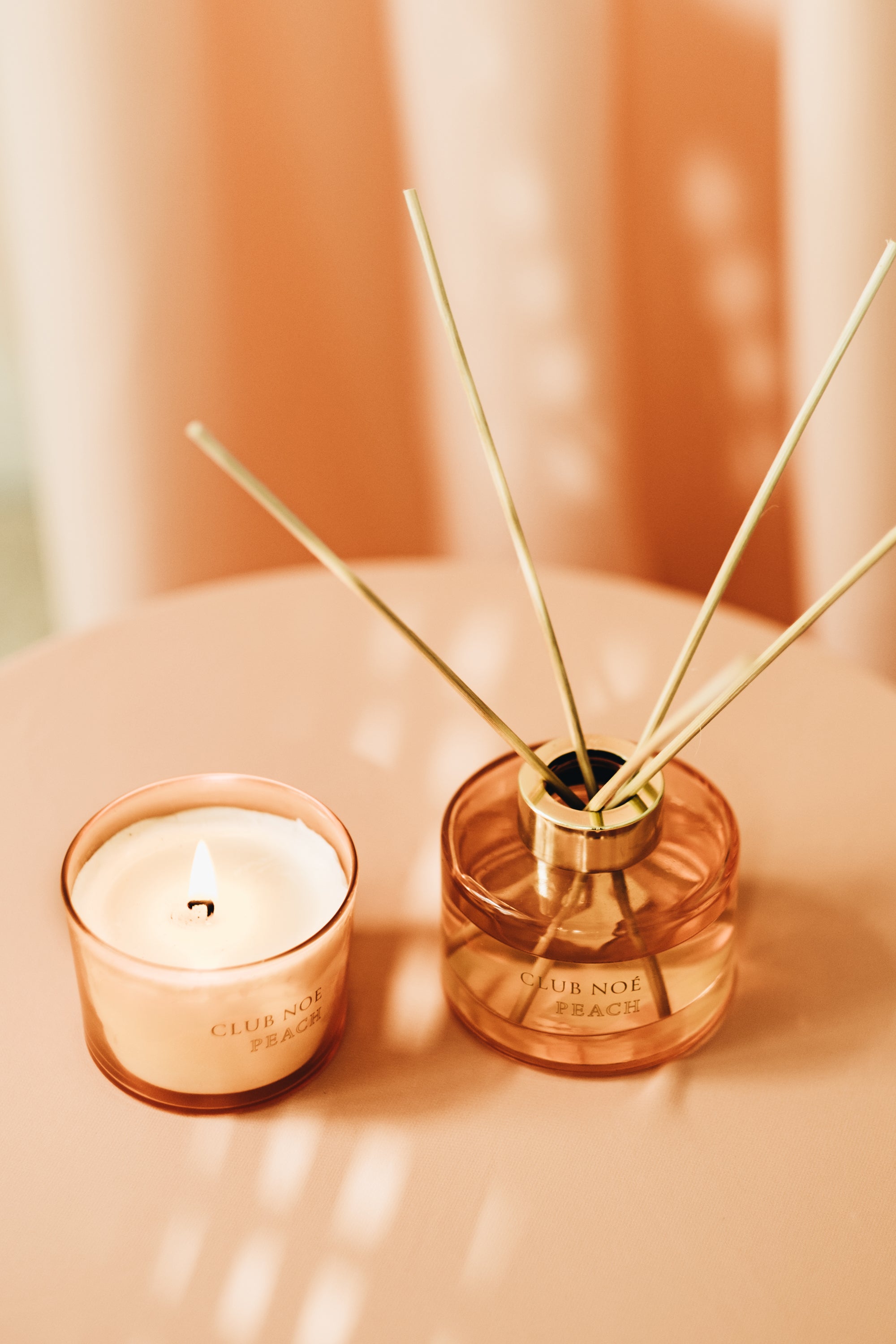 Peach Home Fragrance Set
