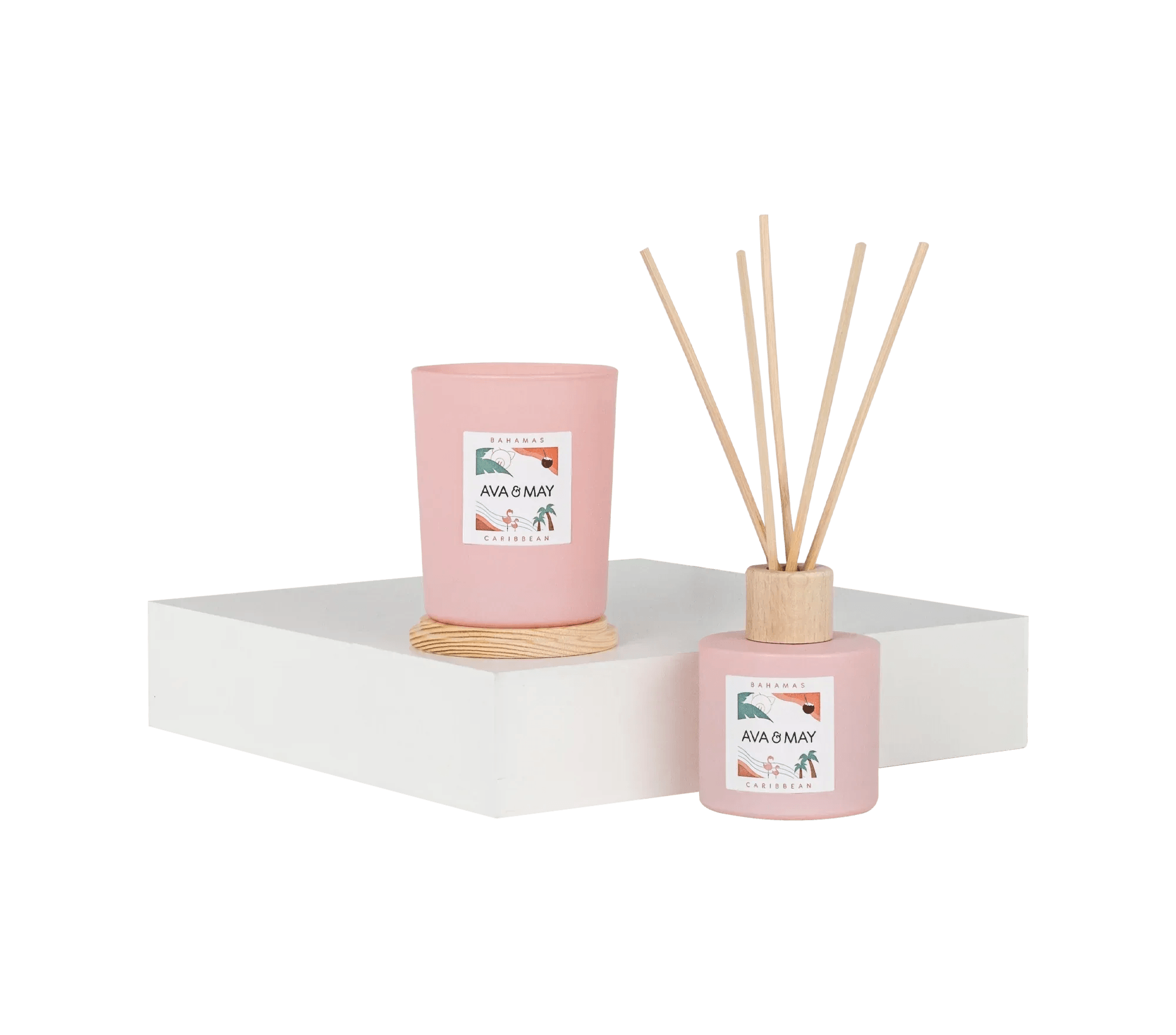 AVA & MAY Bahamas Candela profumata (180g) – Candela vegana con portacandele in vetro dal delicato profumo di cocco, vaniglia e monoi – Candele fatte a mano AVA & MAY Bahamas Candela profumata (180g) – Candela vegana con portacandele in vetro dal delicato profumo di cocco, vaniglia e monoi – Candele fatte a mano